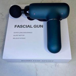 Mini Massage Gun - All Green ABS Shell - 3 Speed 1600, 2100, 2600rpm - 3 Heads